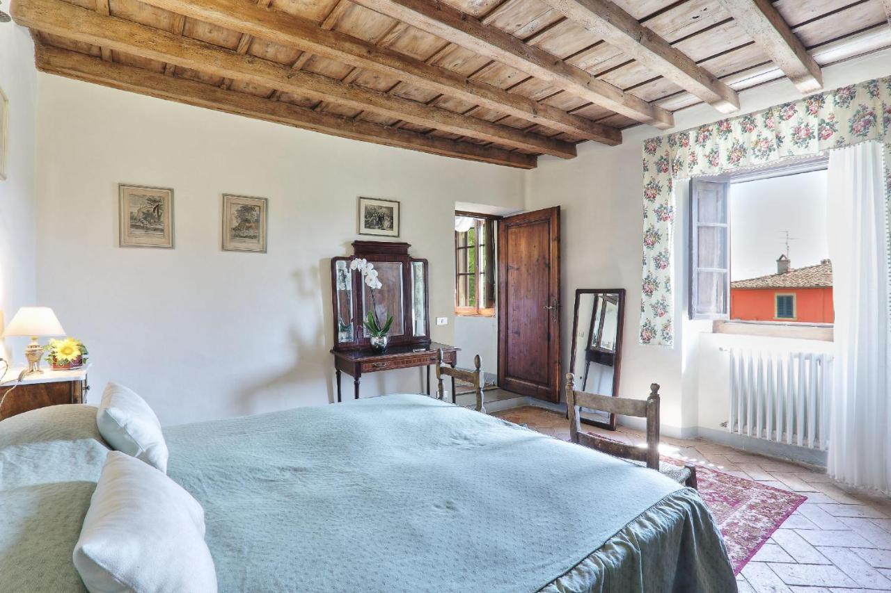 Charming Villa Marcialla Tavarnelle Val di Pesa Kültér fotó